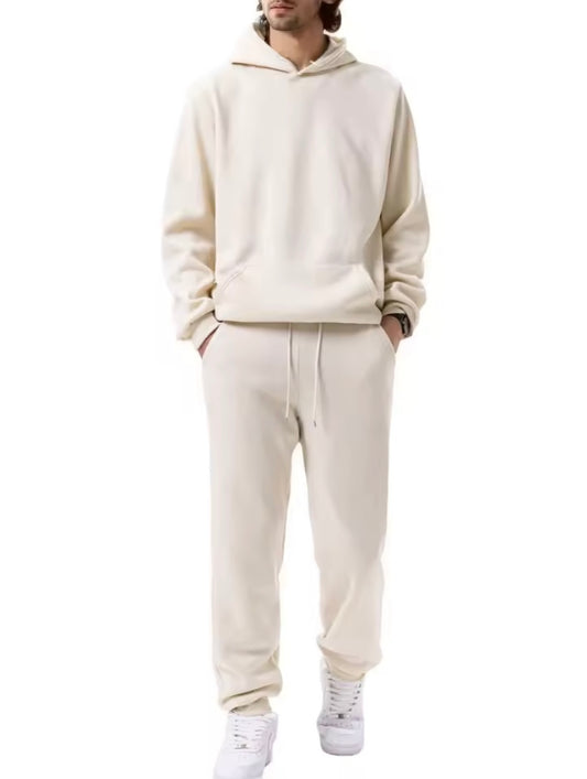 White men's sports suit