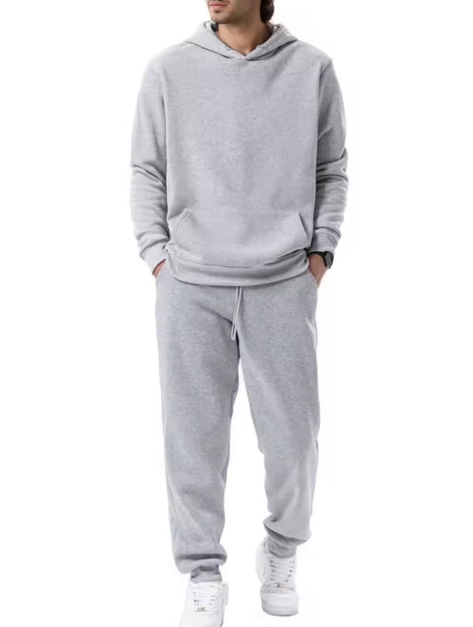 Grey men's sports suit