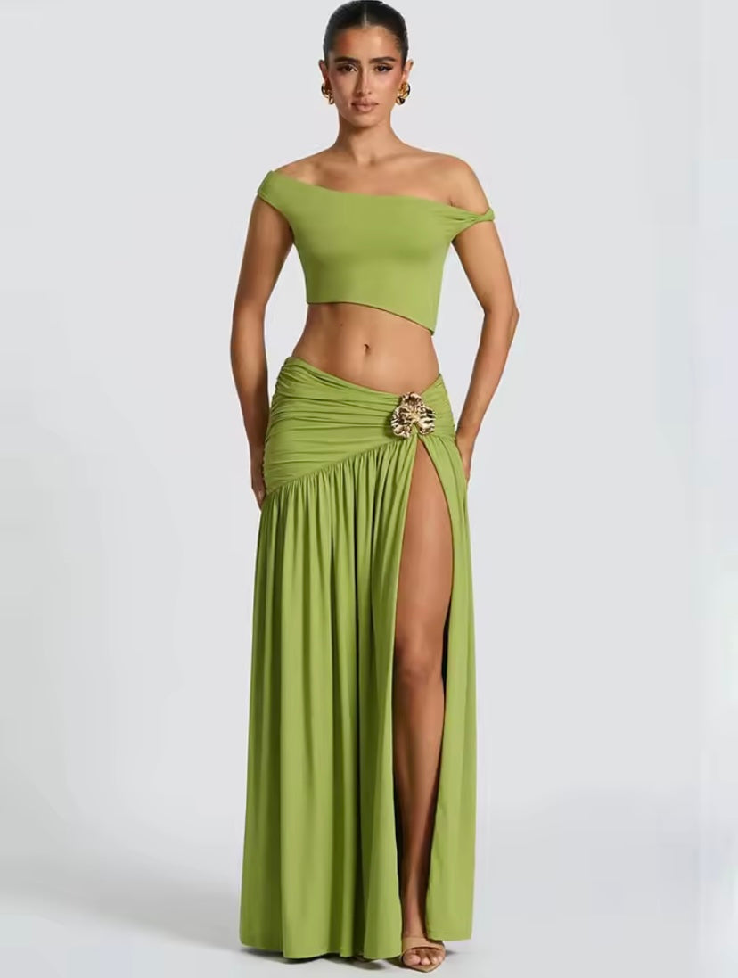 Dress With A Slanted