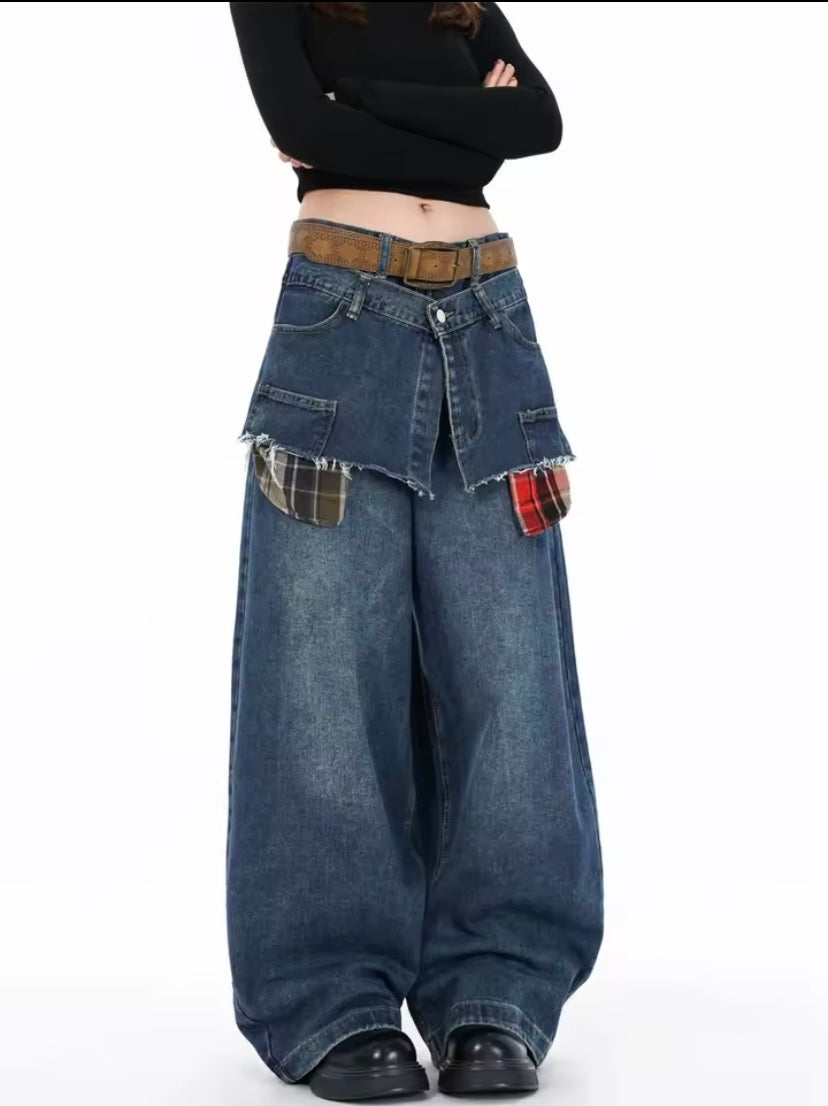 Baggy Wide Leg Jeans
