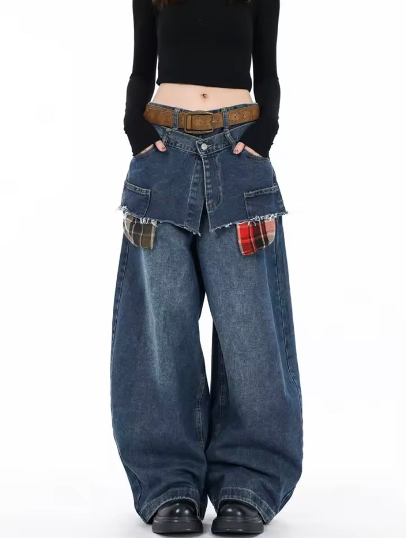 Baggy Wide Leg Jeans