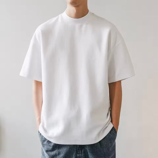 White cotton T-shirt
